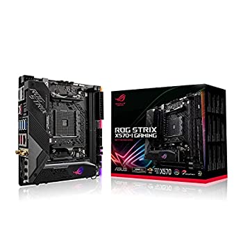 【中古】【インポート品・未当て嵌める】ASUS AMD AM4 積み上げる 母ちゃんゲーム盤 ROG STRIX X570-I GAMING【mini-ITX】