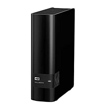 【中古】【インポート品・未当てはめる】WD Easystore 外後ばらいUSB 3.0 12結核症 捉え所の無い運転 - 黒いこと