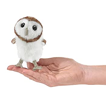 【中古】【輸入品・未使用】Folkmanis Puppets - 2645 - Marionnette et Th??tre - Mini Barn Owl｜スカイマーケットプラス