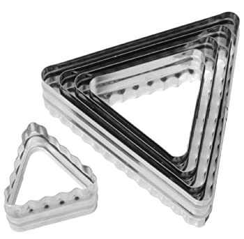 【中古】【輸入品・未使用】Ateco 6-Piece Double Sided Triangle Cutter Set by Ateco|スカイマーケットプラス