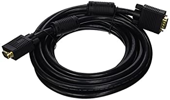 【中古】【輸入品・未使用】Monoprice 約4.6m (15 フィート) スーパー VGA M/M CL2 定格 (インウォール取付用) ケーブル フェライト コア付き (金メッキ)