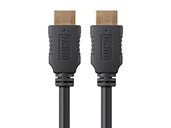 【中古】【輸入品・未使用】Monoprice 12ft 28AWG Standard HDMI Cable w/Ferrite Cores - Black by MonoPrice|スカイマーケットプラス