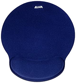 【中古】【輸入品・未使用】Allsop Memory Foam マウスパッド リストレスト付き ブルー 30206