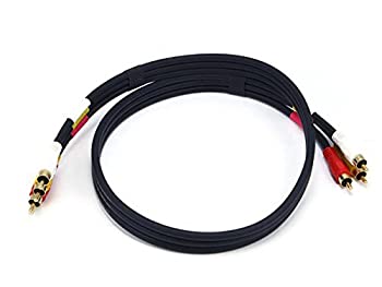 【中古】【輸入品・未使用】Monoprice 102196?3-feet Triple RCAステレオビデオDubbing複合ケーブル(3?x rg59uケーブル) 3ft 102196 9,600円