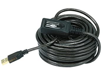 【中古】【インポート品・未当てはめる】Monoprice 32フィート 10M USB 2.0 A牡からA刃針 積極的押しひろげる／リピーターケーブル（Kinect \u0026 なおなお書き3 Move相応う）