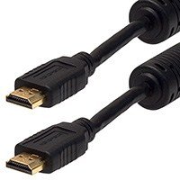 【中古】【インポート品・未当て嵌める】10?フィート 28?AWG弾丸道路HDMI ?有線テレビW /フェライト中核グループ???黒いこと[電子工学]