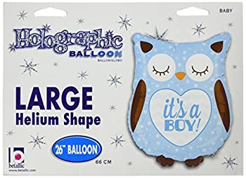 【中古】【輸入品・未使用】Betallic it's A Boy Baby Owl Shape Balloon, 70cm , Multicolor｜スカイマーケットプラス