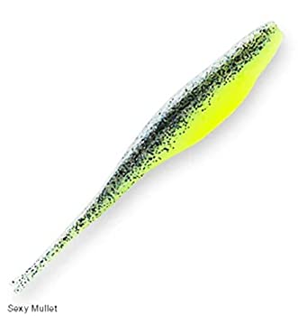 【中古】【輸入品・未使用】Z Man Jerk ShadZ 香り付きジャークベイト 4インチ ソフトプラスチック 5個パック|スカイマーケットプラス