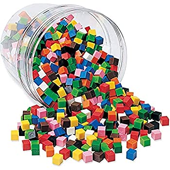 【中古】【輸入品・未使用】ラーニング リソーシズ(Learning Resources) 算数教材 1cmキューブ 1000個入り カラフル LER2089 正規品