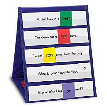 【中古】【輸入品・未使用】ラーニング リソーシズ(Learning Resources) 学習玩具 卓上型 両面ポケットチャート 英語 LER2523