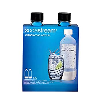 【中古】【輸入品・未使用】Sodastream 1l Carbonating Bottles- Black (Twin Pack) by SodaStream｜スカイマーケットプラス