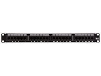 【中古】【輸入品・未使用】Monoprice Monoprice 24-port Cat6 Patch Panel, 110 Type (568A/B Compatible) (UL)