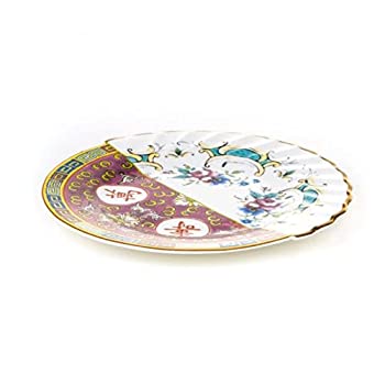 【中古】【輸入品・未使用】SELETTI (セレッティ) Hybridプレート20cmEUDOSSIA マルチカラー W20×D20.2×H1.4cm キッチン 食卓 食器 おしゃれ かわいい 海外風 欧米風 1241