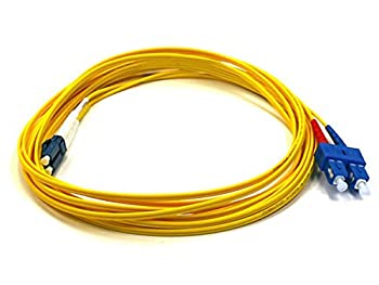 【中古】【輸入品・未使用】光ファイバーケーブル、LC/SC、シングルモード、デュプレックス???(9?/ 125タイプ) 5m 104898|スカイマーケットプラス