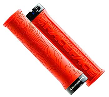 【中古】【輸入品・未使用】RACE FACE(レースフェイス) HALF NELSON SINGLE LOCK-ONグリップ オレンジ AC990061|スカイマーケットプラス