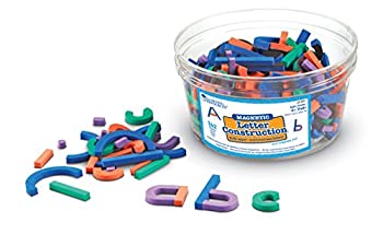 【中古】【輸入品・未使用】ラーニング リソーシズ(Learning Resources) 英語教材 文字を作ろう スポンジマグネット 262ピース LER8551 正規品｜スカイマーケットプラス
