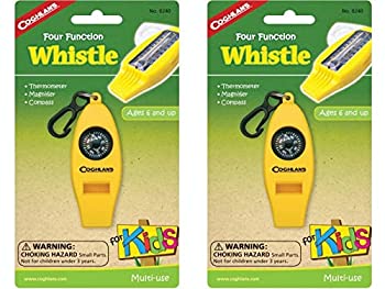 【中古】【輸入品・未使用】Coghlans Four Function Whistle for Kids by Coghlans