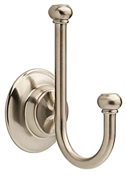 【中古】【インポート品・未当て嵌める】Delta Faucet PTR35-BN ボーイ ダブル衣装 西洋手ぬぐい引っかかり 斑点模様遮蔽物 無光沢Ｎｉ