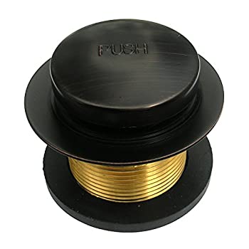 【中古】【輸入品・未使用】LASCO 03-4809OB Brass Bathtub Drain Strainer with Tip Toe Style Stopper and 3.2cm Fine Thread x 3.8cm Course Thread Bushing, Oil Rubbed