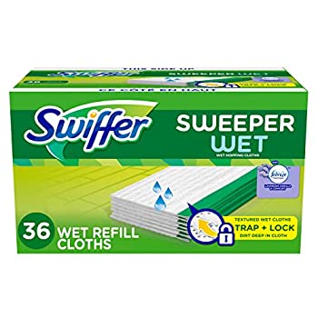 【中古】【輸入品・未使用】Swiffer Sweeper Wet Mopping Pad Refills for Floor Mop with Febreze Lavender Vanilla & Comfort Scent 36 Count by Swiffer|スカイマーケットプラス