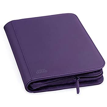 【中古】【輸入品・未使用】Ultimate Guard(アルティメットガード) 8ポケットバインダー ZipFolio160 XenoSkin パープル