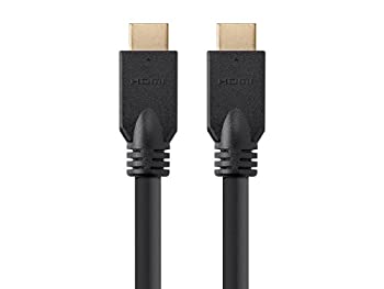 【中古】【インポート品・未当て嵌める】Monoprice Monoprice 4K No Logo High Speed HDMI Cable 25フィート - CL2 In Wall Rated 18 Gbps Black