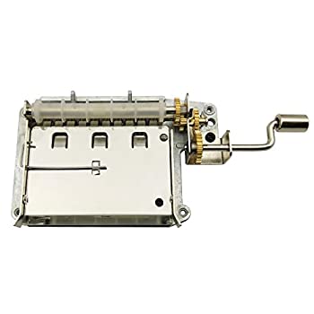 【中古】【インポート品・未当て嵌める】Wingostore 30弁繰り合わせるオルゴール快い音ボックス席Movement with銅製歯車DIY Make Your快い音物の具一揃いの道具 (銅製歯車30弁Movement本体) インテリア・寝具・収納-インテリア小物・置物
