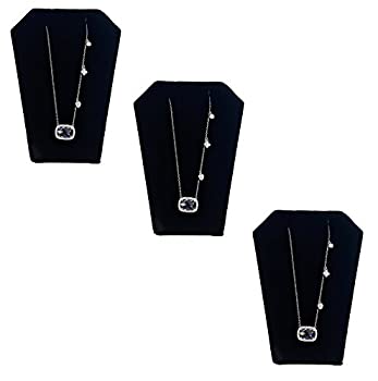 【中古】【輸入品・未使用】3パックペンダントチェーンネックレス表示スタンド3.38?" Tall Leaningイヤリングスタンドジュエリー表示 4.5" H｜スカイマーケットプラス