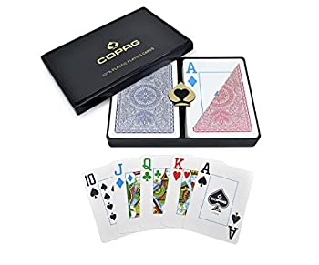 【中古】【輸入品・未使用】Copag (コパグ) デュアルデッキトランプセット 4色