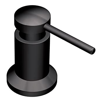 【中古】【輸入品・未使用】Moen 3942BL デッキマウントキッチンソープディスペンサー シンク上に詰め替え可能なボトル付き マットブラック|スカイマーケットプラス
