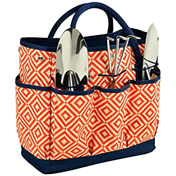 【中古】【輸入品・未使用】Picnic at Ascot Eco Garden Set withツール オレンジ 341-DO