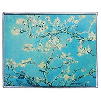 【中古】【輸入品・未使用】Design Toscano アーモンドブロッサム 1890 アートガラス