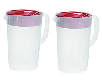 【中古】【輸入品・未使用】Rubbermaid 1ガロンピッチャー レッド Rubbermaid-1777155-2PK|スカイマーケットプラス