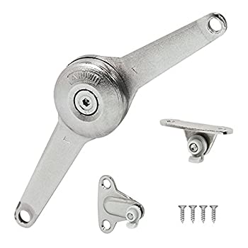 【中古】【輸入品・未使用】Rok Hardware デュオフラップ蓋 サポートステイ折りたたみアーム 調節可能な水平ソフトクローズ オープンキャビネット ドア トイボックスヒンジ｜スカイマーケットプラス