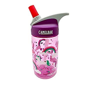 【中古】【インポート品・未当て嵌める】CamelBak Cbak Eddy 瓶 キッズ 400ml - ユニ唐きび