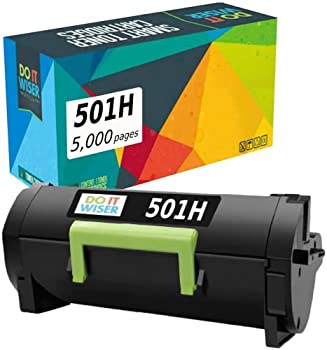 【中古】【輸入品・未使用】Do It Wiser互換Extra高容量ブラックトナーカートリッジfor Lexmark ms410d ms410dn ms510dn ms610dn ms610de ms610dtn ms610dt