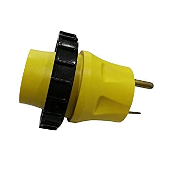 【中古】【輸入品・未使用】Parkworld 691692 RVアダプター 30A TT-30P オスからショアパワー 30A L5-30R メス ロックリング付き｜スカイマーケットプラス