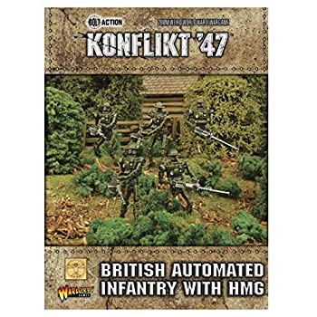【中古】【輸入品・未使用】Konflikt '47: British Automated Infantry with HMG