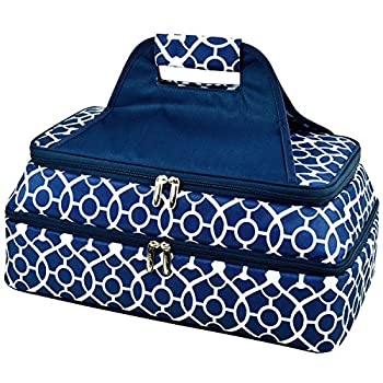 【中古】【輸入品・未使用】Picnic at Ascot オリジナル 断熱 二層 保温 食品 キャセロール キャリア - 食品を温かくまたは冷たく保つ - 米国でデザイン&品質承認|スカイマーケットプラス