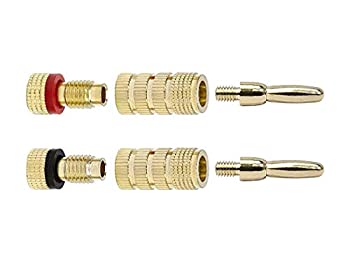 【中古】【輸入品・未使用】Monopriceバナナプラグ閉じたねじ 20 Pairs 121822