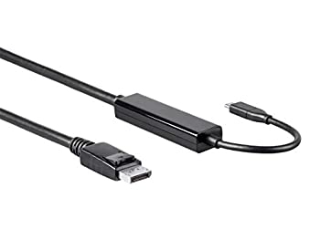 【中古】【インポート品・未当てはめる】Monoprice USB 3.1?Type - C to DisplayPort積極的有線テレビ4?K @ 60hz, 6?フィート