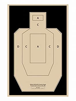 【中古】【輸入品・未使用】USPSA / IPSC公式練習ターゲット