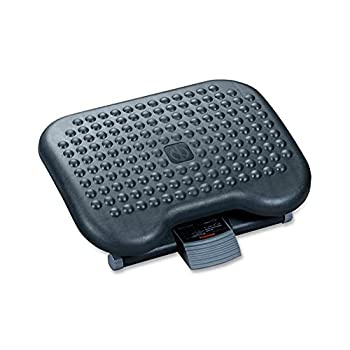 【中古】【輸入品・未使用】Height-Adjusting Tilting Footrest, 18-1/8w x 14-1/4d x 4-1/8 to 6-5/8h, Charcoal (並行輸入品)|スカイマーケットプラス