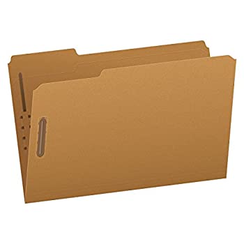 【中古】【輸入品・未使用】Kraft Two-Fastener Classification Folders with 1/3 Cut Tabs, Legal, 50/Box (並行輸入品)