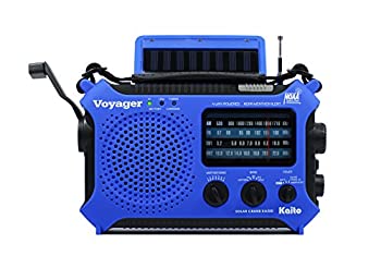 【中古】【輸入品・未使用】Kaito KA500BU 5-Way Powered Emergency AM/FM/SW Weather Alert Radio, Blue by Kaito
