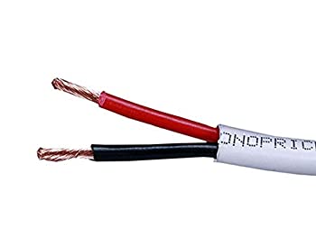 【中古】【インポート品・未当て嵌める】Monoprice Monoprice Access Series 14AWG CL2 Rated 2-Conductor Speaker Wire, 250フィート, White アクセサリー・部品-TV・オーディオ・カメラ-スピーカーケーブル