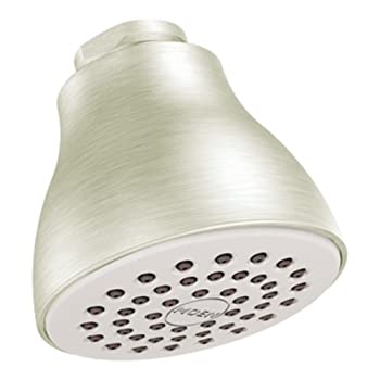 【中古】【輸入品・未使用】Moen 6300BN One-Function Easy Clean XL Shower Head, Brushed Nickel by Moen