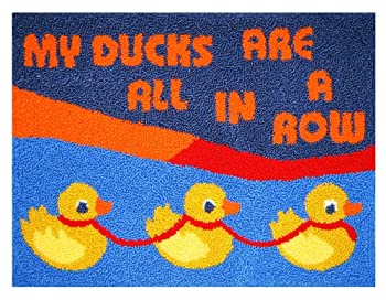 【中古】【輸入品・未使用】MCG Textiles Ducks in a Row Yarn Punch Needle Kit|スカイマーケットプラス