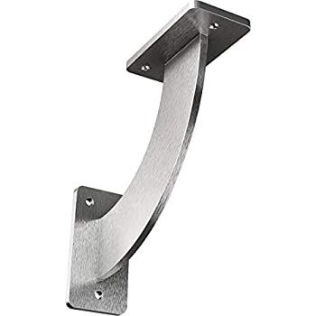 【中古】【インポート品・未当て嵌める】(2\"W x 7\""D x 7\""H, Stainless Steel) - Ekena Millwork BKTM02X07X07BRSS 5.1糎 W x 18糎 D x 18糎 H Bradford Bracket, Stainless Steel"