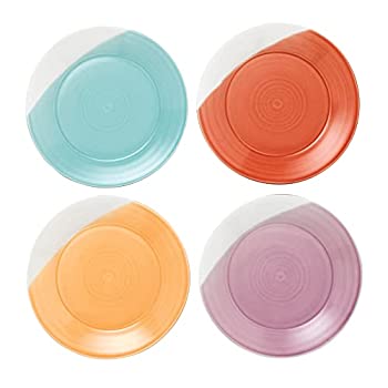 【中古】【輸入品・未使用】Royal Doulton 1815 Bright Colors Mixed Patterns Dinner Plates (Set of 4), 11.4, Multicolor by Royal Doulton